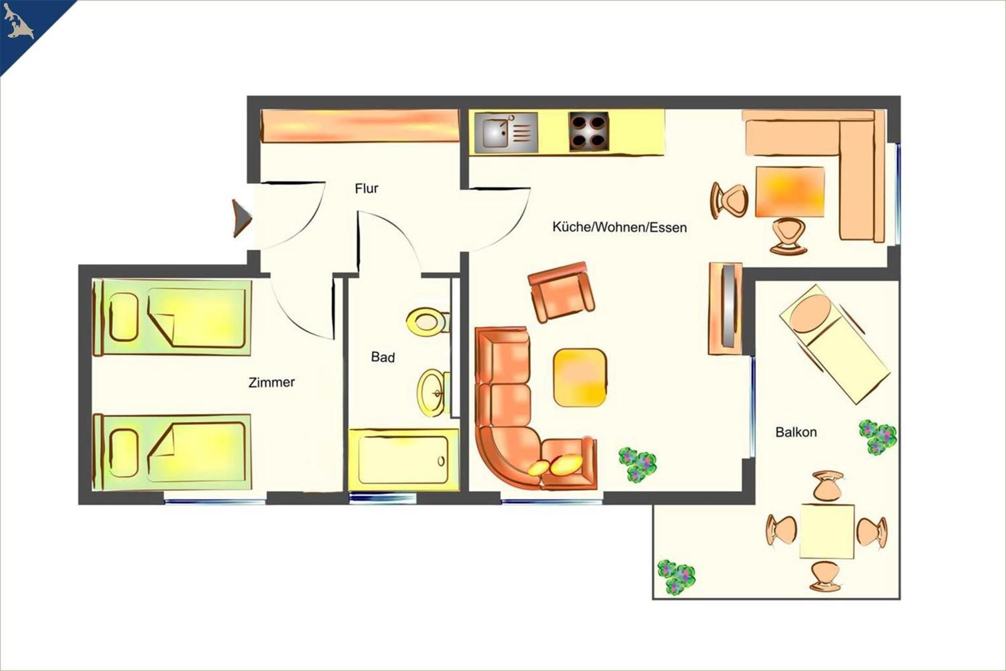 Apartment Ferienidyll 11 هيرينجسدورف المظهر الخارجي الصورة